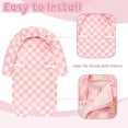 thumbnail image 3 of Insert para Silla de Auto para Bebé DAYEEBALL Cojín Rosa a Cuadros, 3 of 8