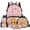 Rainbow Boba Tea Capybara, variant on Yspwyqan Capybara Reading Book Backpack Set 4Pcs with Lunch Box Pencil Case, 17 Inch Lightweight Large Capacity Bookbag for Elementary Middle School Hiking