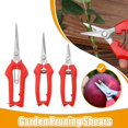 thumbnail image 2 of Garden Pruning Shears Potted Weed Branches Scissors Fruit Picking Small Scissors Household Hand Farm Orchard Gardening Tools Type 2, 2 of 6