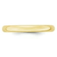 thumbnail image 2 of Bande Ajustée Confort Légère en Or Jaune 10K 3mm Taille 6.5, 2 of 3