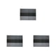 thumbnail image 1 of Tapete de tejido de PVC Cateissary manteles individuales resistentes a las manchas color Negro, 1 of 6