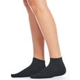thumbnail image 3 of Kalon 12-Pack Black Ankle Athletic Socks for Women, 3 of 6