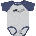 thumbnail image 3 of Inktastic Music Staff Musical Boys or Girls Baby Bodysuit, 3 of 5