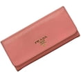 thumbnail image 2 of Pre-Owned Prada bifold long wallet ec-24468 pink 1MH132 leather with Vitello Move 236... (Fair), 2 of 11