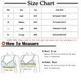 thumbnail image 2 of SMihono Wireless Bras for Womens Full Coverage Supportive Lightly Lined Cup Lace Bra Adjustable Straps Push-Up Bralettes White S, 2 of 2