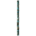 thumbnail image 2 of Bead Landing Aqua Serpentine Rondelle Beads - 8mm, 2 of 2