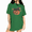 Green, variant on UNISHE Black Cat Pumpkin Graphic Tee Women's Halloween Short Sleeve T-Shirt