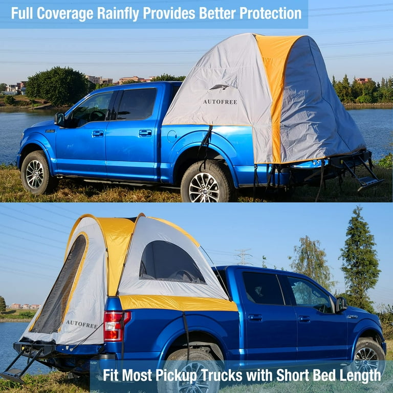 Truck bed tent top tundra