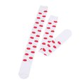 thumbnail image 5 of Darzheoy Women's Socks Fall and Winter Cotton Thermal Polka Dots Printed Knee Socks, Mid Tube Socks,Casual Thickened Solid Color Socks, 5 of 7
