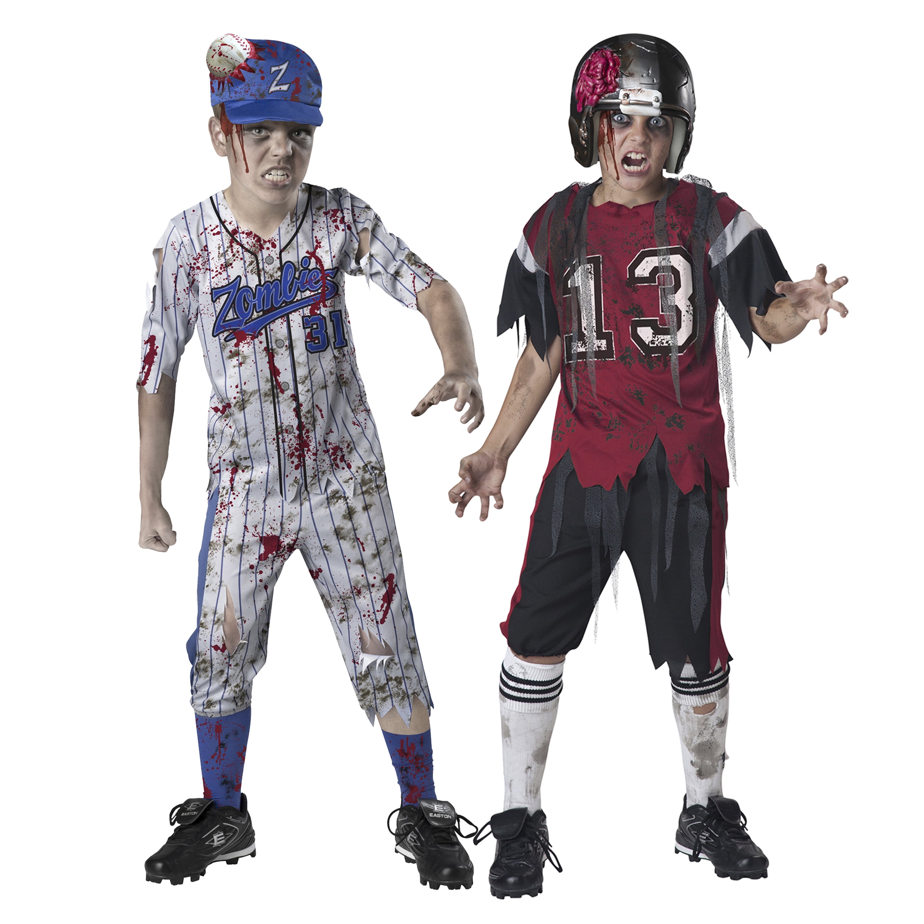 Costume Halloween Scheletro Zombie Bambino - Foto 3
