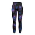 thumbnail image 5 of Renewold Peacock Feather Leggings for Women with Pockets Running Pants Tight High Waisted Spandex Graphic Leggings Trendy Essential Pants Scrunch Butt Lifting, 3XL, 5 of 8