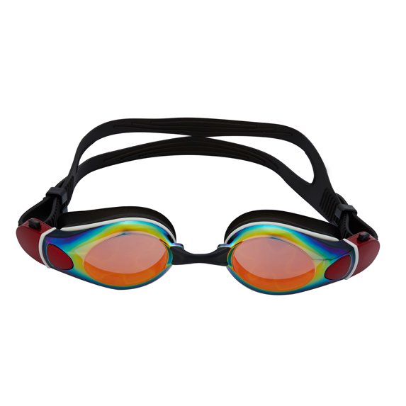 ALigoa Swimming Goggles for Men/Women, Polarized Anti-Fog UV Protection Mirrored Swim Goggles with Storage Box