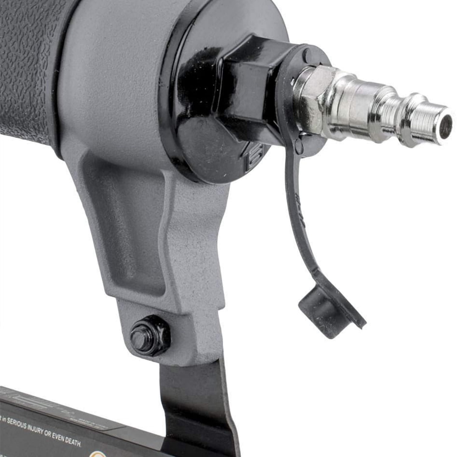 Pneumatic 2-in-1 18-Gauge Brad Nailer/Stapler with Fasteners
