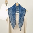 thumbnail image 2 of Aocisk Classic Italian Bandana Versatile Headband Scarf Paisley Pattern Accessory for Every Occasion Blue One Size, 2 of 3
