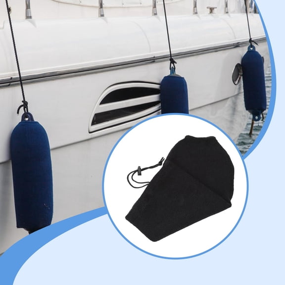 lacooooppia Boat Fender Cover Protector Buoy Protective Case Easy Installation, for Boats Replacement, Easy to Maintain Boat Accessory 40x11cm
