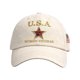 thumbnail image 3 of Baseball Hat Adjustable Classic Low Hat Unconstructed Printing Men Women Soft-top Solid Color Washed Baseball Cap Curved Hat Spring And Summer Sun Hat, 3 of 9