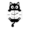 thumbnail image 1 of Reloj de Pared con Forma de Gato, Adorno con Temática Animal, Silencioso, Ideal para Cafeterías Y Salas de Estar. Regalo Perfecto., 1 of 9