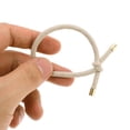 thumbnail image 5 of Unique Bargains 1 Pc Classic Knotted Style Hair Rope Hair Scrunchies Beige, 5 of 5