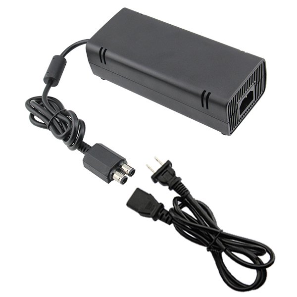 Official Microsoft Xbox 360 SLIM Power Supply AC Adapter (Bulk Packaging)