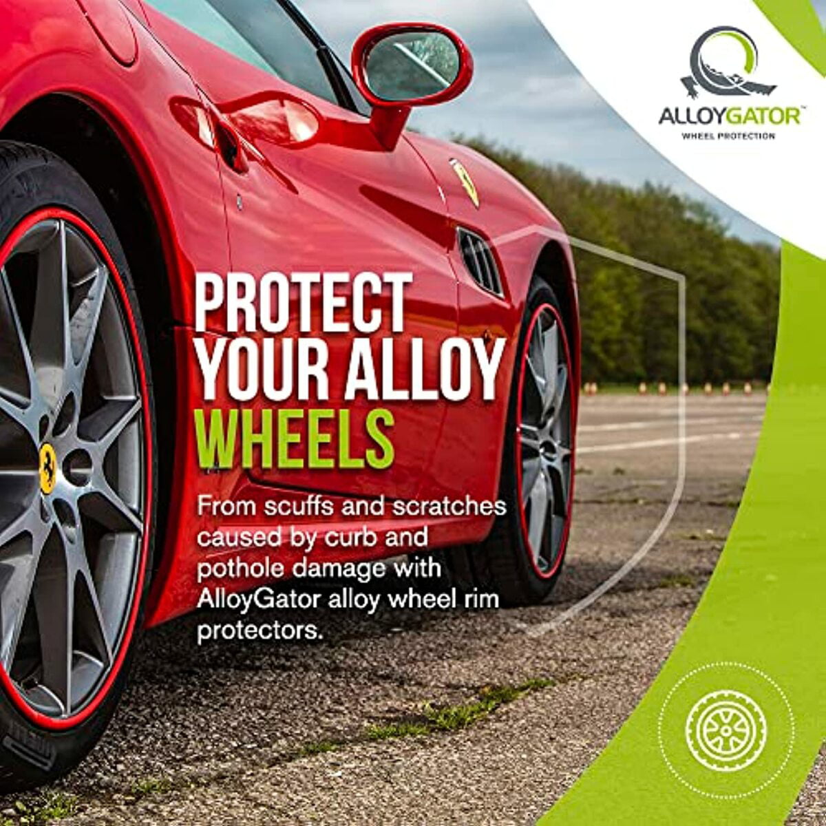 AlloyGator® - Set of 4 Exclusive Profile Wheel Protectors 12 to 24 (Sky  Blue) (K4SKYBEXC) 
