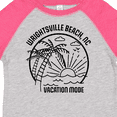 thumbnail image 4 of Inktastic Summer Vacation Mode Wrightsville North Carolina Boys or Girls Toddler T-Shirt, 4 of 5