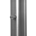 thumbnail image 3 of NOVA of California Rancho Mirage 1 Light Arc Floor Lamp - 83", Antique Nickel finish, Matte Black & Silver-Leaf Shade, Dimmer Switch, Marble base, 3 of 12