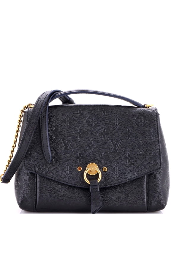 Pre-Owned Blanche Handbag Monogram Empreinte Leather BB By Rebag