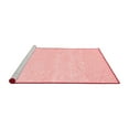 thumbnail image 2 of Ahgly Company Machine Washable Indoor Square Solid Red Modern Area Rugs, 5' Square, 2 of 4