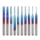 thumbnail image 1 of Brocas de enrutador CNC TFixol, fresas de extremo rotativas de grabado, vástago de 1/8'' TFixol Molino de extremo, 1 of 7