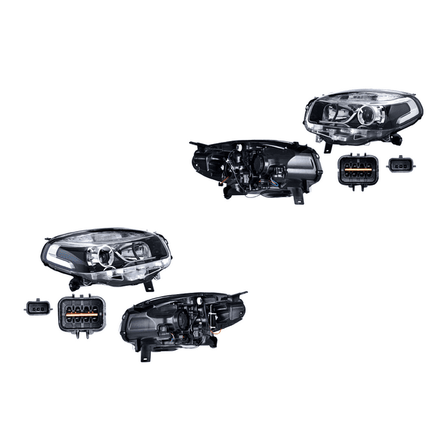Par de Faros Renault Koleos 2012 al 2016 DEPO