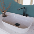 thumbnail image 3 of DAX Square Vanity Sink Pop-up Drain with Overflow Gun Metal Finish, 3 of 4