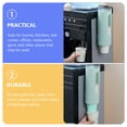 thumbnail image 4 of Monyance Wall Hanging Container Green Automatic Cup Holder for Water Cooler and Office Use(9.06X3.35X3.35Inches), 4 of 11
