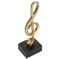 thumbnail image 2 of Music Note Statue, Lightweight Resin  Musical Note Decoration, For Christmas Birthday, 2 of 8