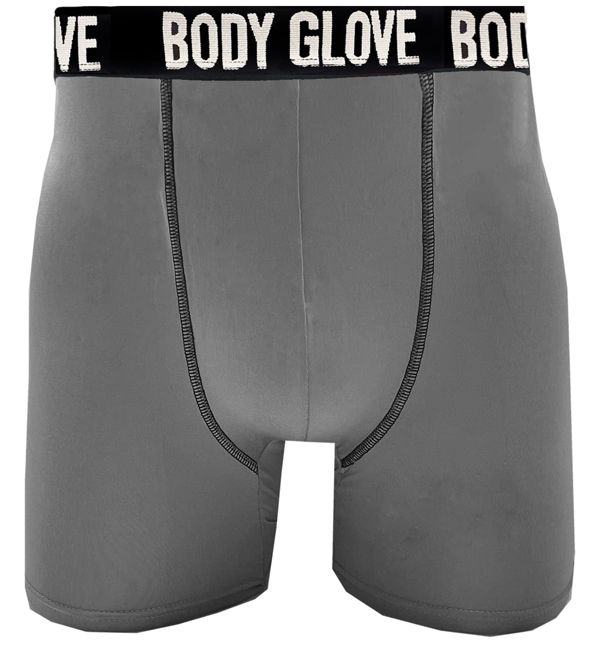 Body Glove Men’s Performance Boxer Briefs 6 Length Breathable Pack Of 4
