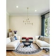 thumbnail image 2 of CWI Lighting Hand Crank 12 Light Contemporary Metal Chandelier in Gold, 2 of 4