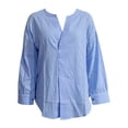 thumbnail image 6 of Endives Womens Linen Shirt Button Down Shirts Long Sleeve Casual Blouses Linen Clothes Thin Lightweight Breathable Womens Top, 6 of 6
