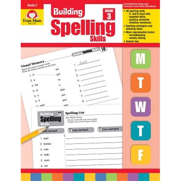 Pre-Owned Building Spelling Skills Grade 3 Paperback