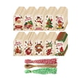 thumbnail image 1 of Etiquetas para regalos de Navidad Strade Fareast Limited 150 etiquetas navideñas, 1 of 8