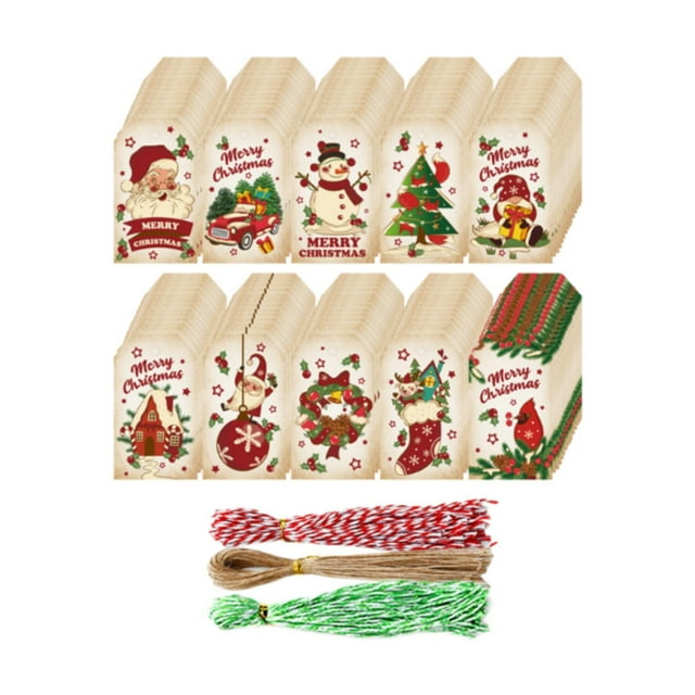 Etiquetas para regalos de Navidad Strade Fareast Limited 150 etiquetas navideñas