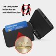 thumbnail image 2 of For iPhone 15 Pro Case,Puffer Adjustable Stand Compatible with Magsafe Soft Puffy Quilted Leather Full Body Shockproof Protective Phone Case,Black, 2 of 8