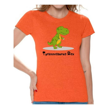 Awkward Styles Tyrannosaurus Rex Dinosaur Shirt Dinosaur Tshirt for Women Dinosaur Birthday Party Dinosaur Gifts for Her Funny Spirit Animal Shirt Women's Dinosaur Outfit Tyrannosaurus Rex