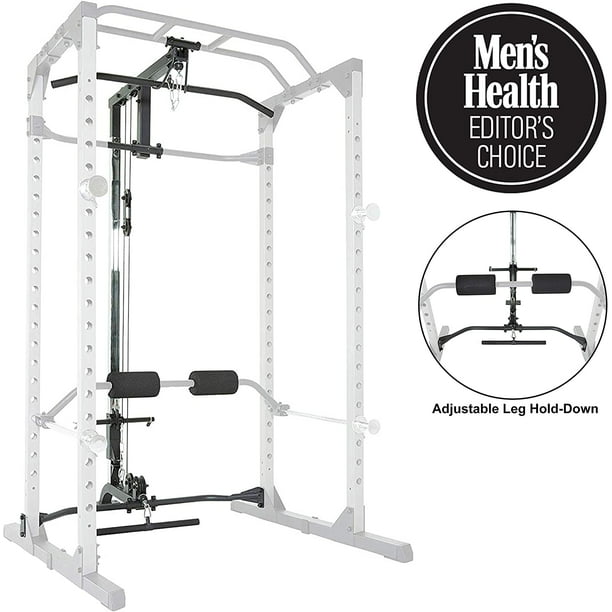 Fitness Reality Lat Pull Down For 810xlt Super Max Power Cage Attachment Only Com - Diy Power Rack With Lat Pulldown