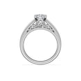 thumbnail image 2 of 2.00 Carat Radiant Cut (D/VVS1) Moissanite Latest Design Engagement Ring for Fiancee Solid 18K White Gold Size 4.5 by Diamond-Capitals, 2 of 8