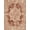 Reddish Brown, Pattern 1, variant on ODIKA Teal Distressed Inspired Scroll Terracotta That Couch Vintage Flowing Dynamic Stain Resistant Low Profile for Dorm Room, Small Living Apartment