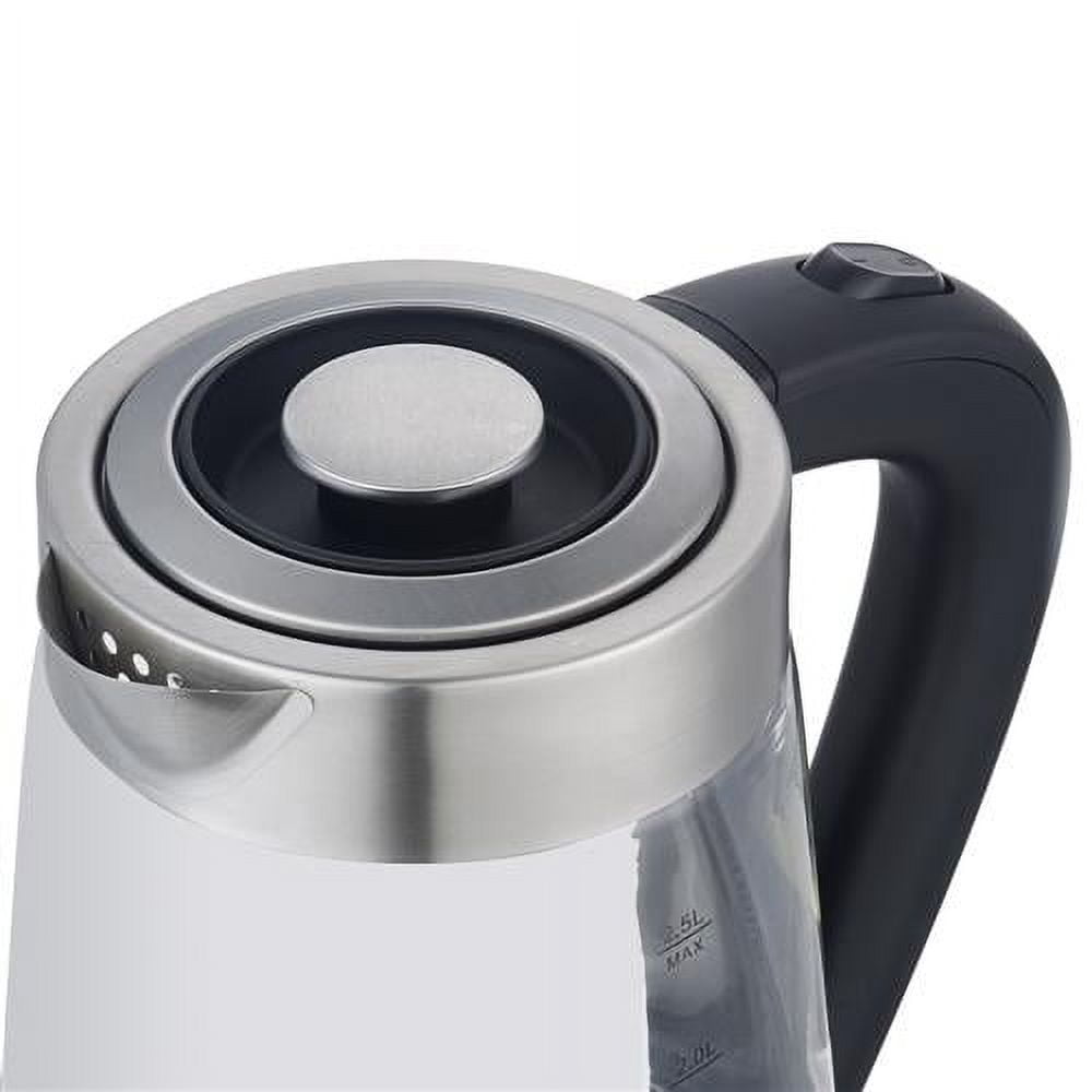 Ktaxon 2.5L Electric Glass Hot Water Kettles Coffee Tea,Silver