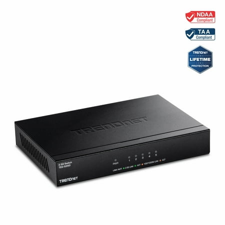 UPC: 0710931140583 | TRENDnet TEG-S350 5-Port Unmanaged 2.5G Switch