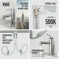 thumbnail image 5 of VIGO Sterling Single Handle Single-Hole Bathroom Faucet in Chrome, 5 of 13