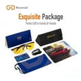 thumbnail image 7 of Bloomoak Night Driving Glasses Anti Glare for Men Women, Ultra Light Al-Mg Polarized Night Vision Glasses, 7 of 7