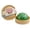 Green, variant on HZYZ 4" Squishy Dumpling Toys Giant, Galaxy Glitter Mystery Squishy Bun, Dumpling Stress Squeeze Balls with Steamer Box, Stress Relief Sensory Dumpling Squishy Toys for Everyone Anxiety Relief, Pink