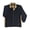 Navy/Mocha, variant on Men's Fleece Fully Lined Zip Front Jacket #1759
